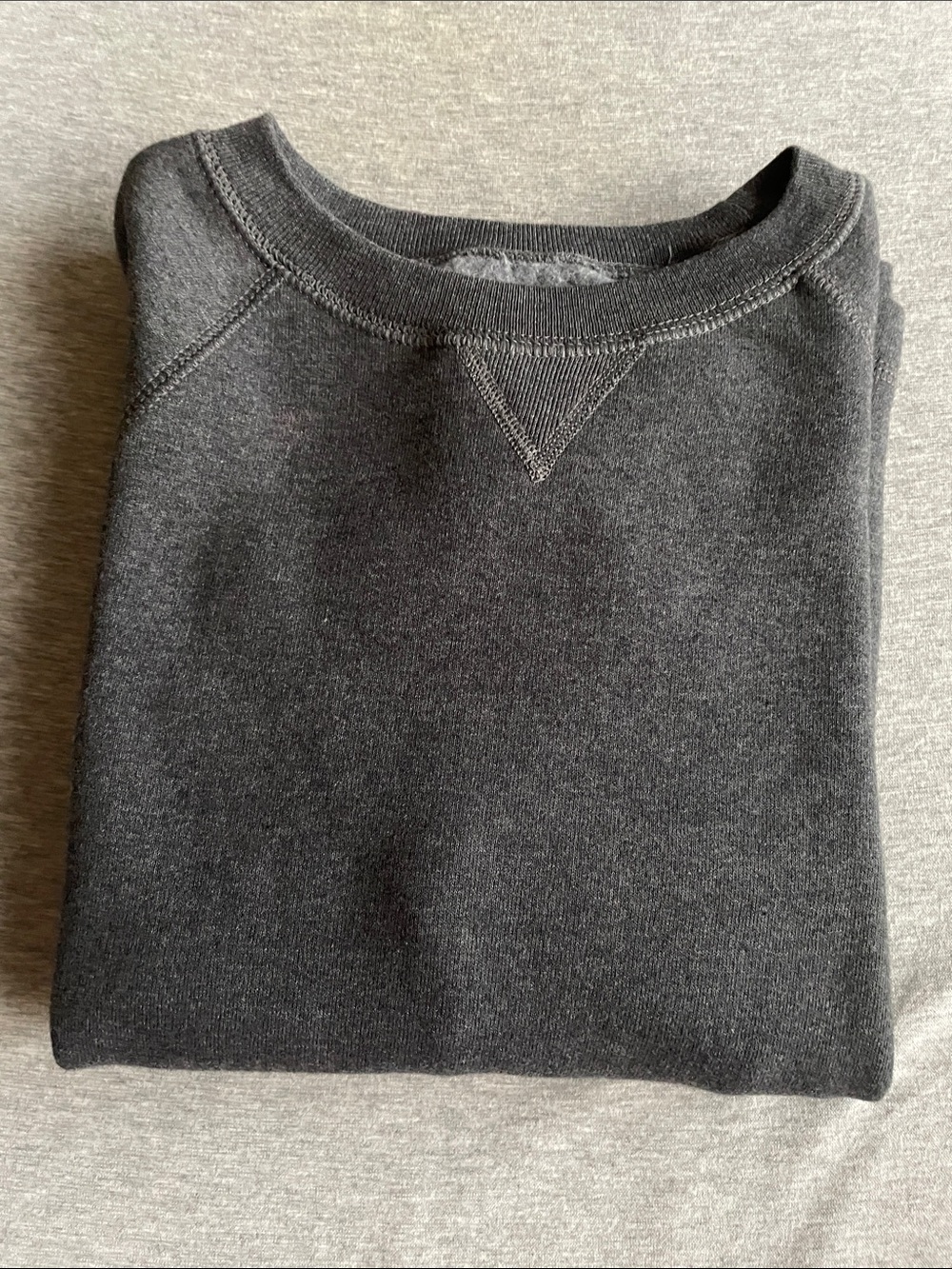 Hanes Kids Crewneck Sweatshirt - Charcoal Black